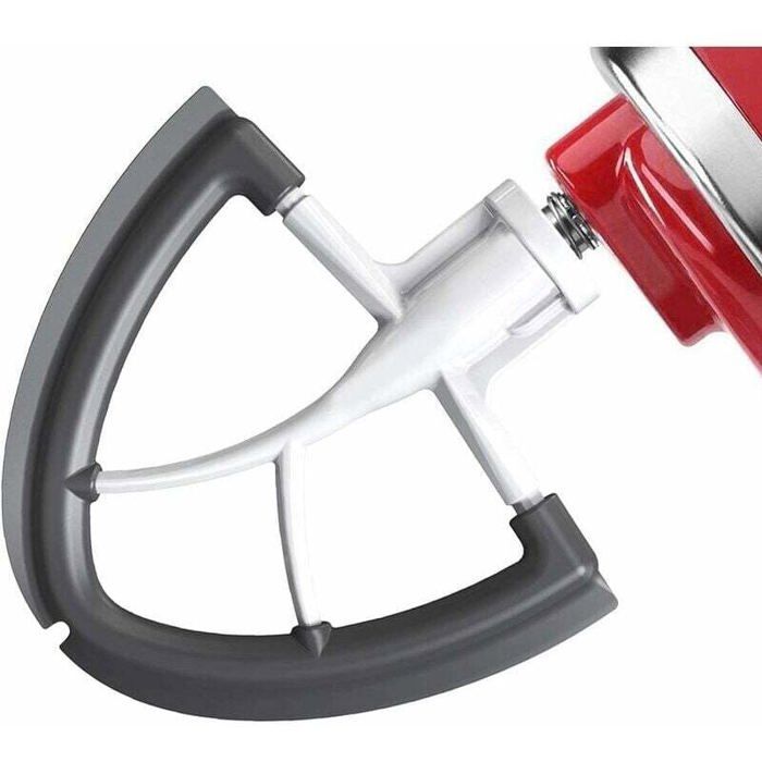 Batteur Plat à Bord Flexible pour KitchenAid 45–5 Pintes Accessoire Mélangeur Artisan Idéal pour Pâtes Crème et Farine