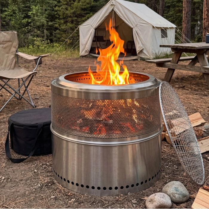 Brasero sans fumée – Brasero à bois – Brasero barbecue