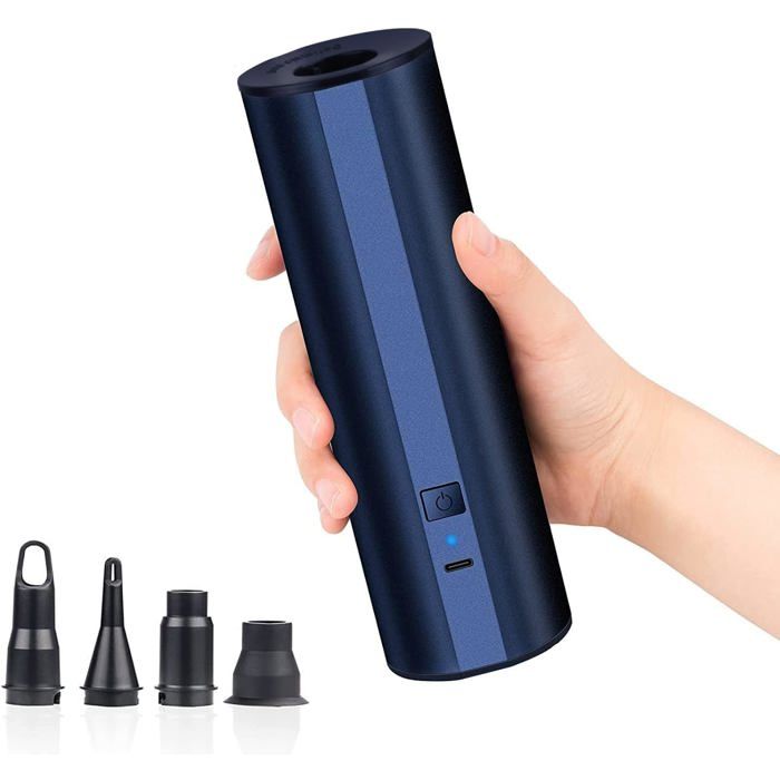 Gonfleur électrique paddle pompe à air rechargeable 4 buses matelas