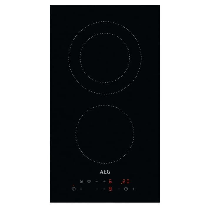 Table de cuisson vitrocéramique encastrable AEG HRB32310CB