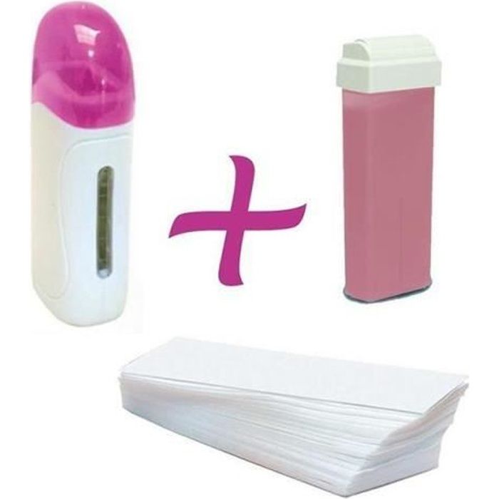 Kit Complet Epilation Cire Tiède tout en 1 qualité professionnelle
