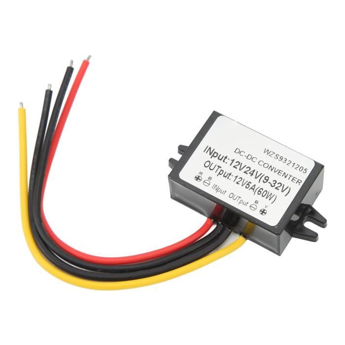 RéGulateur De Tension DC Convertisseur Buck DC 24V Abaisseur à 12V 5A