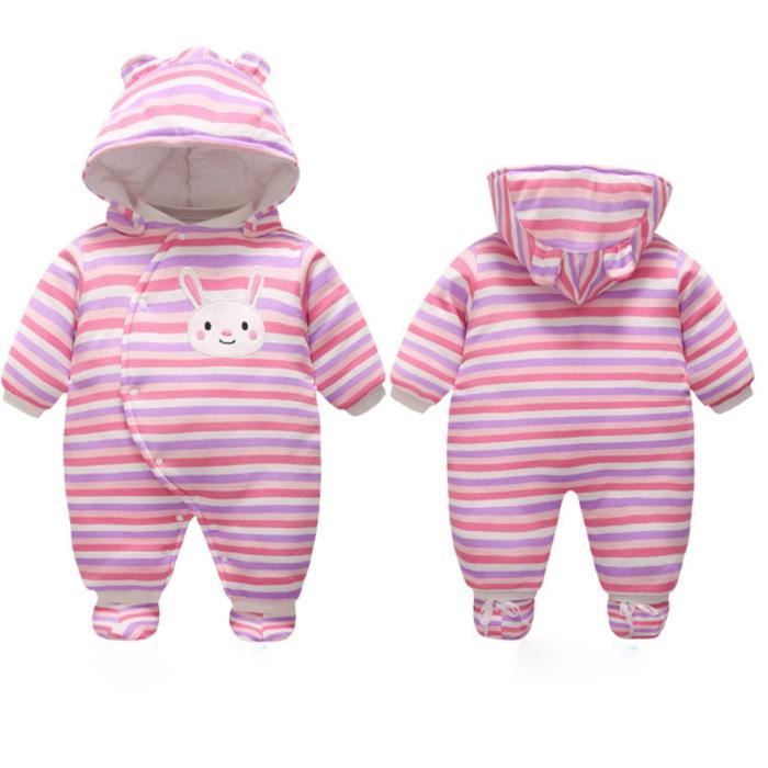 Vetement Bebe Filles Manteau A Capuche Grenouillere Motif Lapin Mignon Boutonne En Coton Et Polyester 9 12mois Rose Rose Cdiscount Pret A Porter