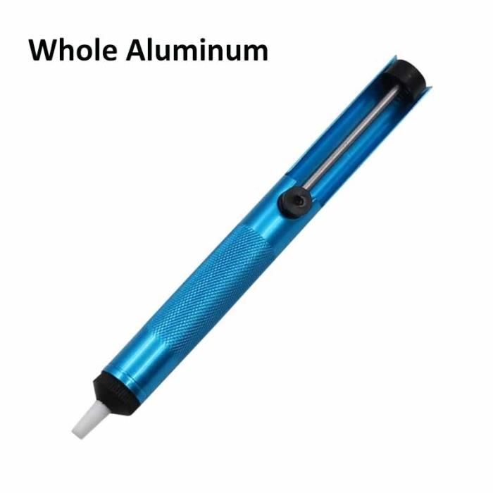 Pompe à Dessouder Manuelle En Aluminium - Pour Cartes électroniques, Composants - Facile à Nettoyer