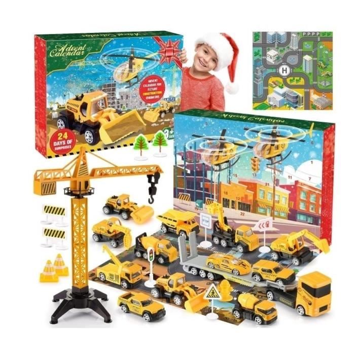 Calendrier de L'avent 2023, Jouet Enfant 2 3 4 5 6 Ans Garcon Petite  Voiture Cadeau Garcon Fille 2-6 Ans Calendrier de Noël Enfants - Cdiscount  Maison