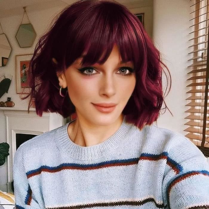 Perruque cheveux rouge store