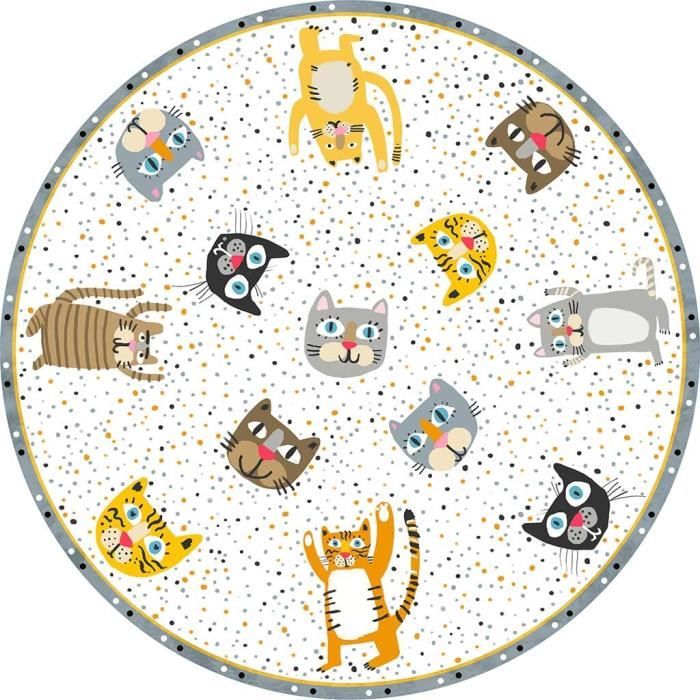 goldbuch 82 141 Luna Corbeille à papier pour enfants, motif cheval, diamètre : 25 cm, hauteur : 30 cm, capacité : 12 l, pour enfants, motif cheval, rose