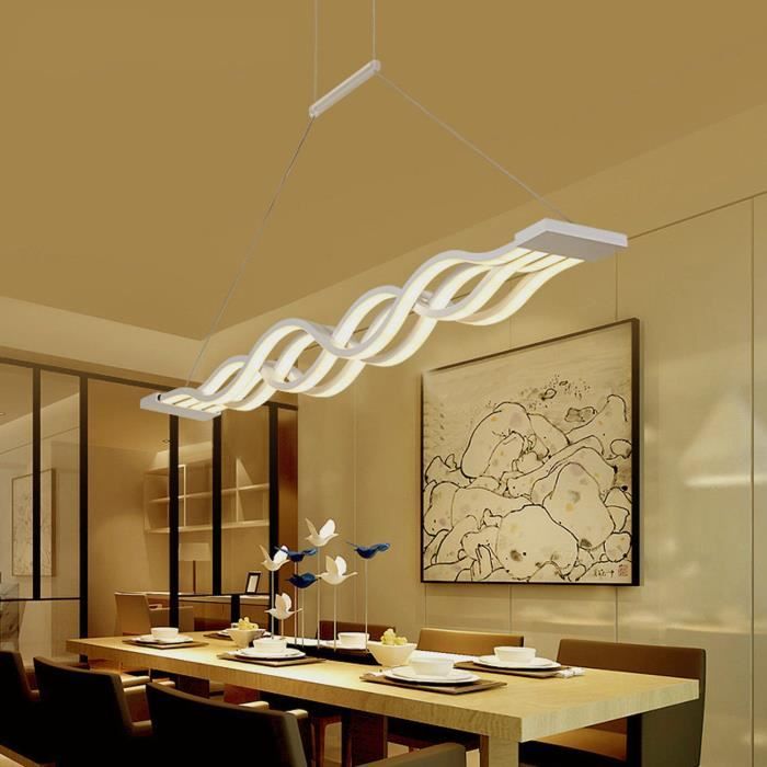 Lustre A Led Salle A Manger Achat Vente Pas Cher