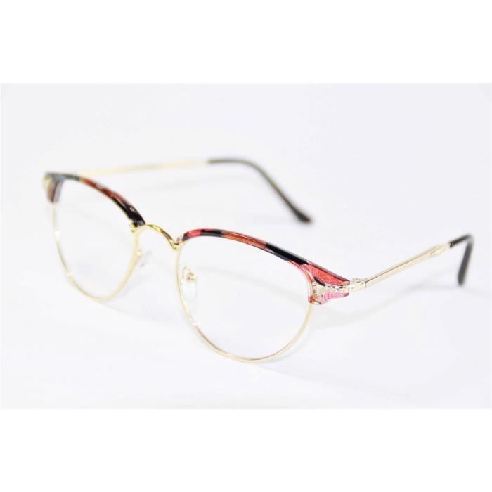 monture lunette femme oeil de chat