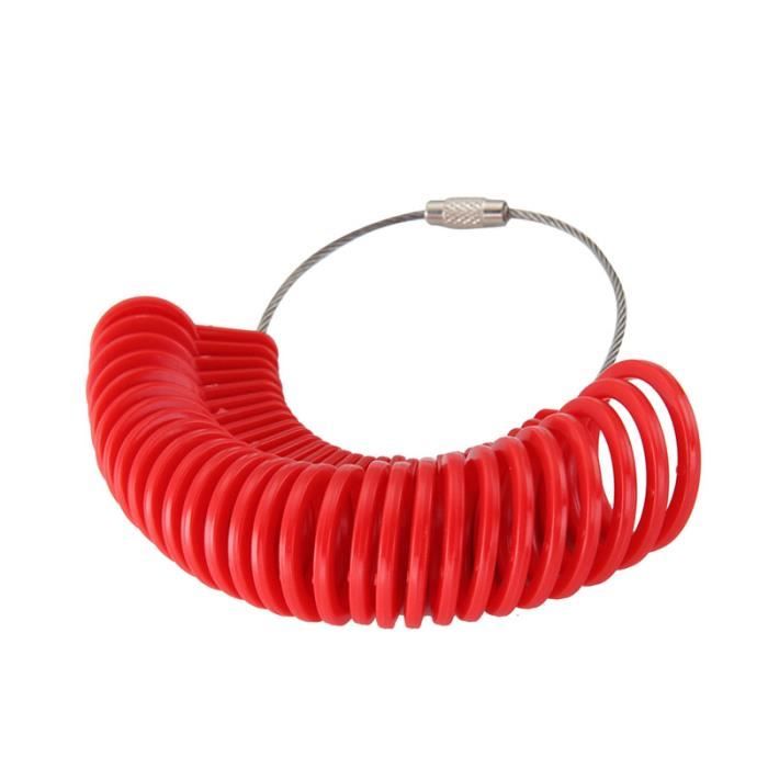 Finger Ring Sizer Plastique Standard Us Uk Taille De Mesure Bague