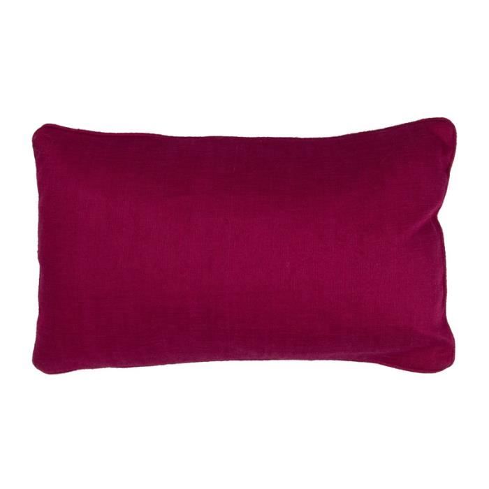 2 x Paon Style Rouge Framboise Doux Chenille Piped Housse de coussin 22" 55 cm 2 x Paon Style Rouge Framboise Doux Chenille Piped Housse de coussin 22" 55 cm