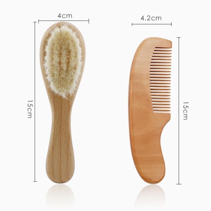 Bebe Laine En Bois Brosse Peigne Bebe Brosse Bebe Cheveux Brosse Infantile Peigne Tete Masseur Bebe En Bois Fa Cdiscount Puericulture Eveil Bebe