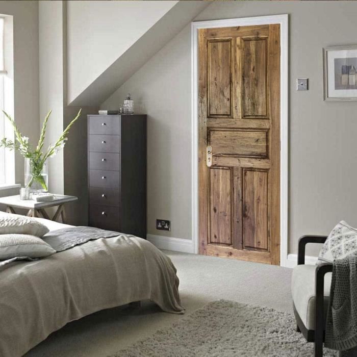 Porte bois interieur chambre salon sales