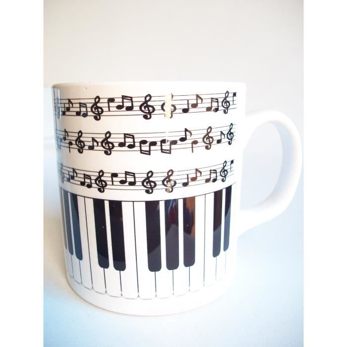 Mug déco touches de piano - Cdiscount Maison
