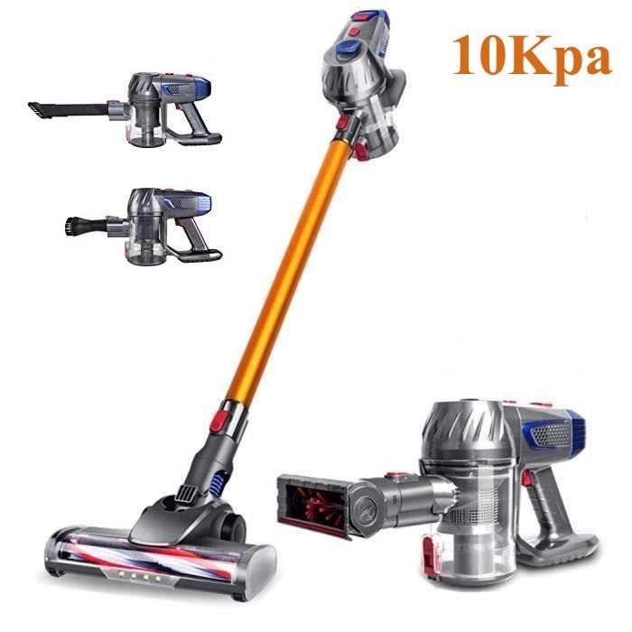 4 en 1 aspirateur balai a main sans fil 10 kpa 0 5 litres 35min d autonomie 2 niveaux d aspiration pour maison voiture cdiscount electromenager