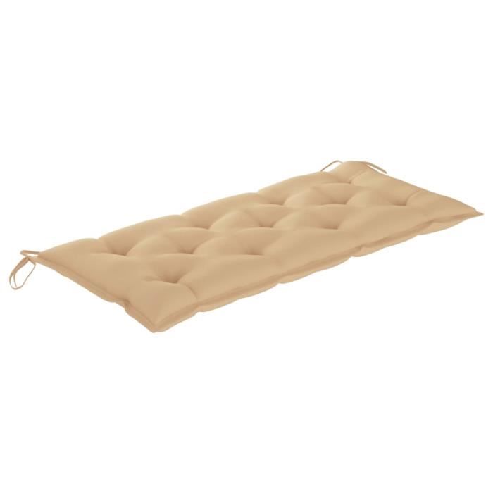 Coussin De Banc Sur Mesure - Housse Imperméable, Mousse Haute Densité, Antidérapant