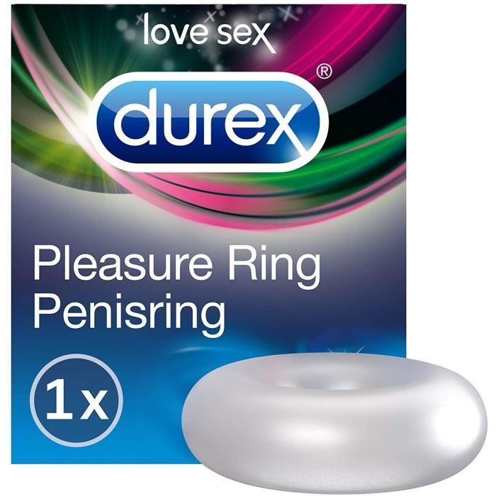 Sex Toys Durex Plaisir Anneau Pénien Transparent 668883 - Achat