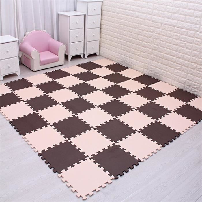 meiqicool Tapis Puzzle Jeux pour Enfants Puzzles de Sol en Mousse EVA 18 Fragments Dimension Globale env 1,62m² Jouet décoration de Chambre de bébés Rose Vert Gris 030812 meiqicool Tapis Puzzle Jeux pour Enfants Puzzles de Sol en Mousse EVA 18 Fragments Dimension Globale env 1,62m² Jouet décoration de Chambre de bébés Rose Vert Gris 030812