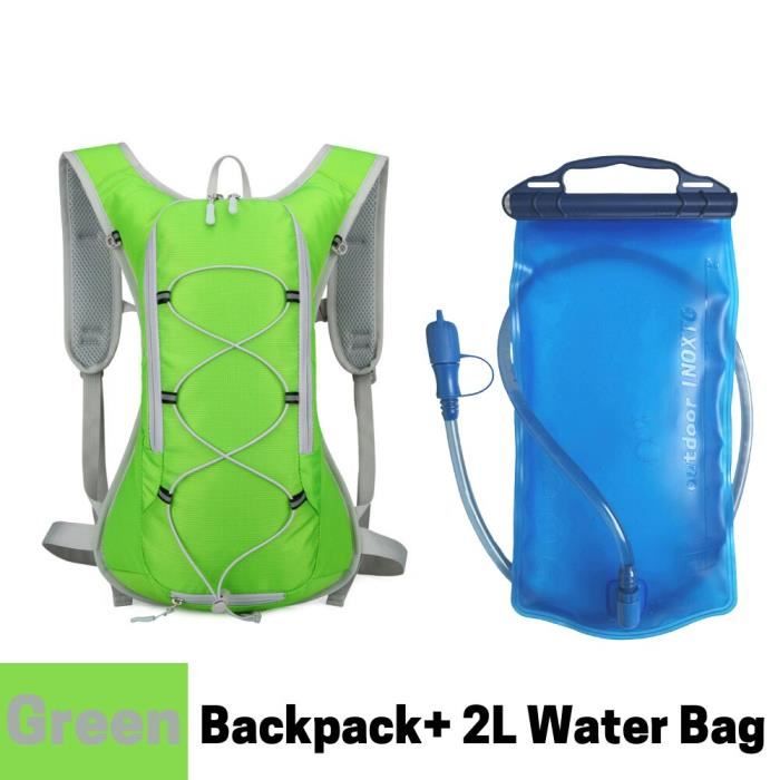 Gilet De Course Ultra-Léger Avec Bouteille 500 Ml | Réfléchissant, Sangles Réglables | Pour Running, Vélo, Trail - Homme Et Femme