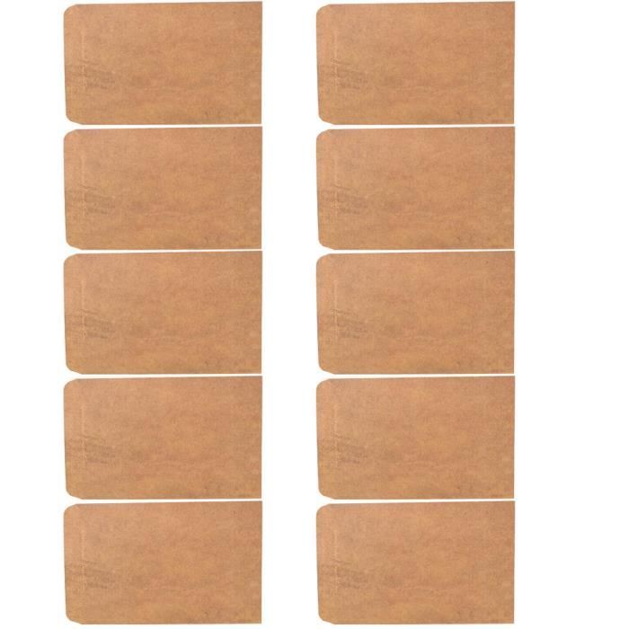 Papeterie Vintage : 20 Feuilles Kraft B5, 10 Enveloppes, 10 Autocollants Cire - Pour Lettres Créatives