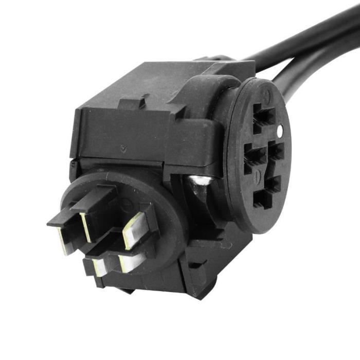 Câble Y pour batterie cadre Bosch BDU2XX - BDU3XX - BDU4XX BCH265 - noir - 220 mm