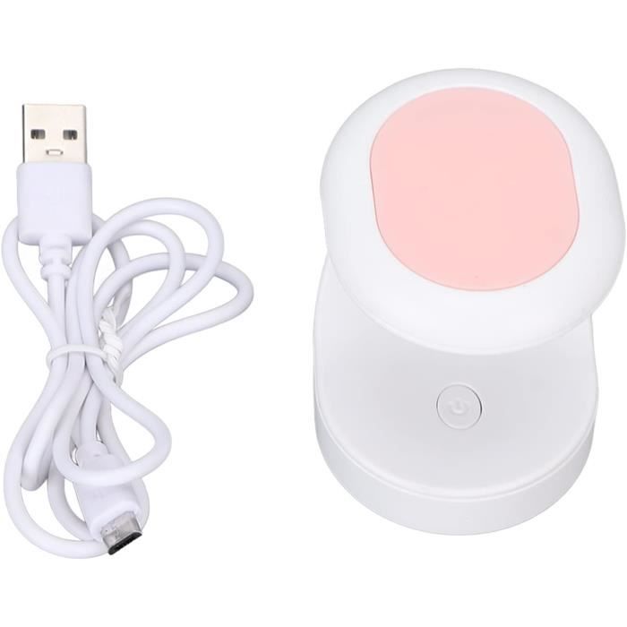 Support Pour Lampe à Ongles UV - Portable Et Pliable, Réglable à 360° - Hauteur 12 Cm - Stable Pour Manucure à Domicile