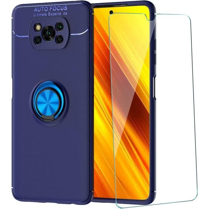 ATISIJIE Coque Pour Xiaomi Poco M4 Pro 4G Étui Avec 2 Protection Écran