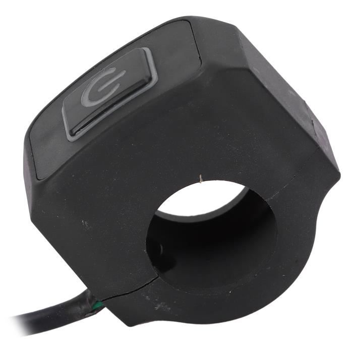 Interrupteur De Guidon Moto Universel 22mm - 3 Boutons (Aluminium CNC) - Compatible 12V - Neuf
