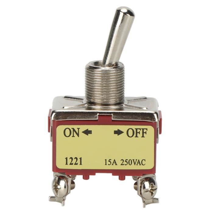 Interrupteur à Bascule 12V Pour Voitures Pare-chocs Enfant