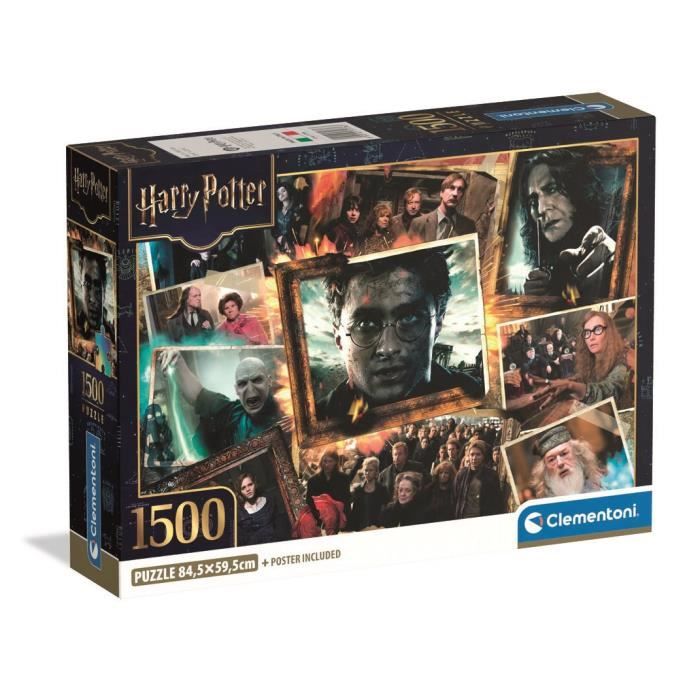 Clementoni Puzzle pour Adultes 1500 Pièces HQC Compact Box Fabriqué en Italie 31736