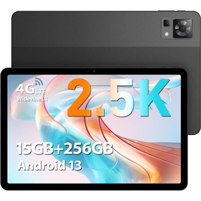 DOOGEE T30 Pro Tablet 11 Pollici 2.5K – Android 13, 15GB RAM, 256GB ROM, Helio G99, Batteria 8580mAh, 20MP - 4