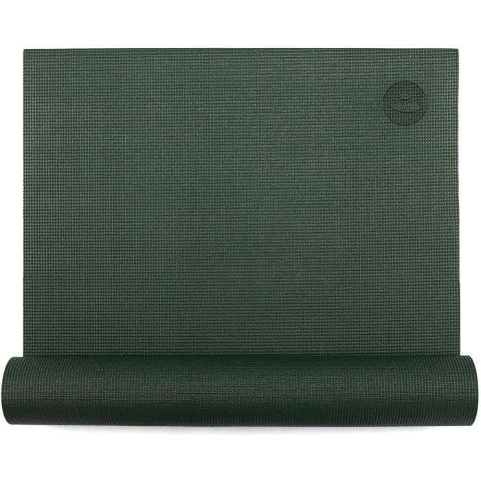 Tapis Sport Double Face Tapis De Yoga Fitness 183x61x0.6cm - Antidérapant TPE - Léger Avec Sangle De Transport Tapis Gymnastique Pilates