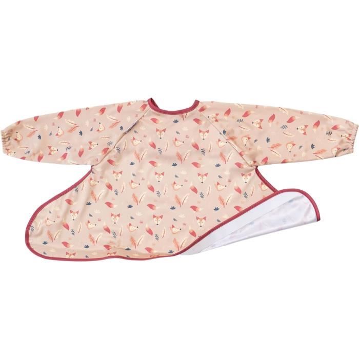 Bavoir Tidy Tot Manches Longues - Supplément Pour Kit D'alimentation Bébé DME, Protection Repas
