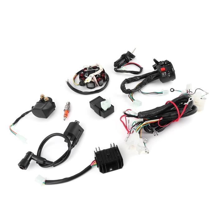 Kit Complet Stator CDI Faisceau Câblage TOTMOX Pour Quad ATV 150 200 250CC