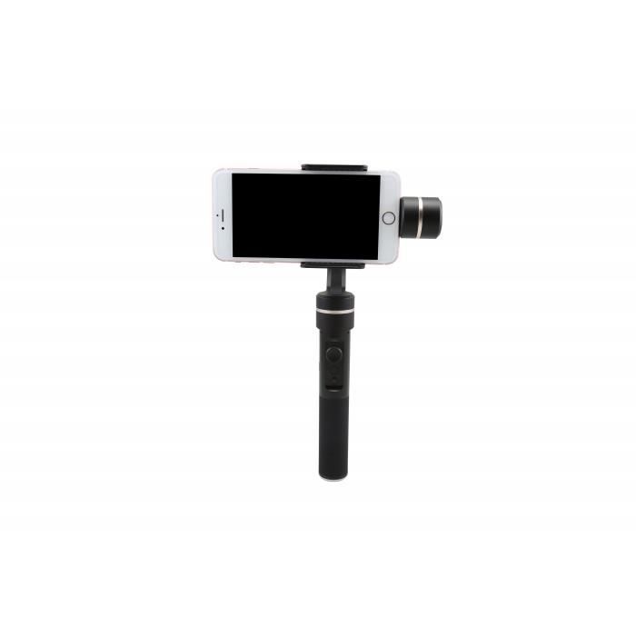 Stabilisateur 3 axes SPG - FEIYU TECK - Pour téléphone portable et camescope de poche - Noir