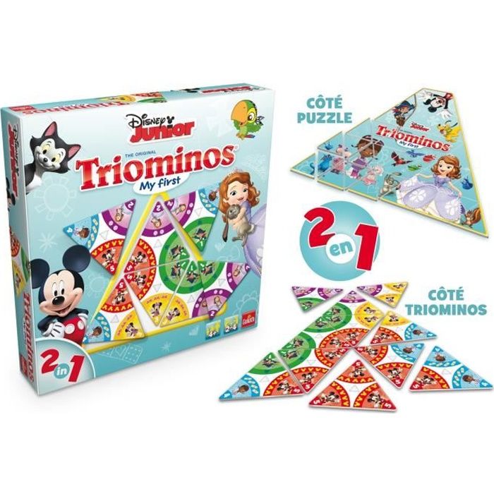 GOLIATH - Disney Classiques - Jeu de société Triominos - Cdiscount Jeux -  Jouets