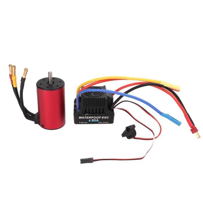 ESC Triphasé DC Alnicov Contrôleur De Moteur Sans Balais ESC BLDC Haute Vitesse Pour Pompes, Ventilateurs Et Voiture RC