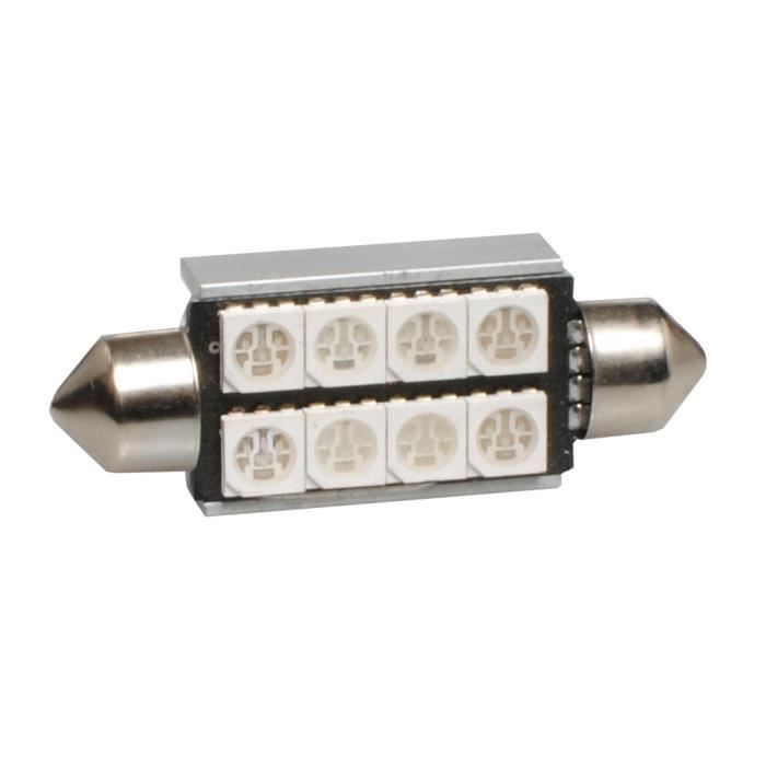 Ampoule navette c5w 41mm 24v LED, Plaque, Intérieur