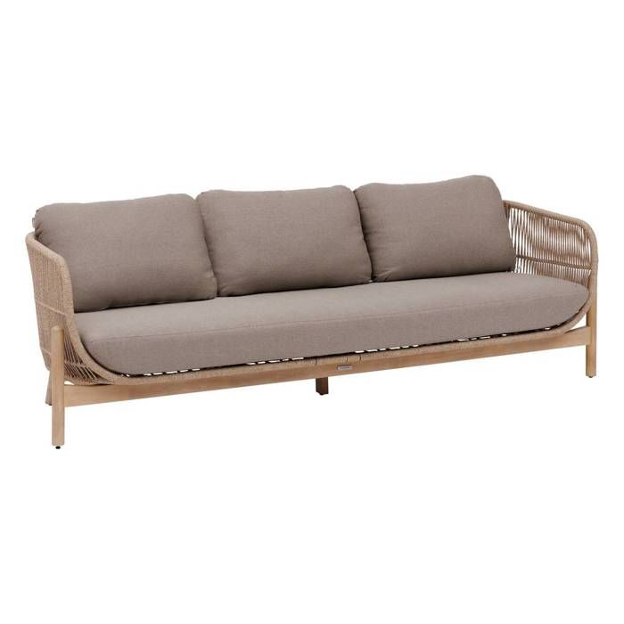 Canapé de jardin Deona 3 places en acacia - Hespéride Canapé de jardin Deona 3 places en acacia - Hespéride