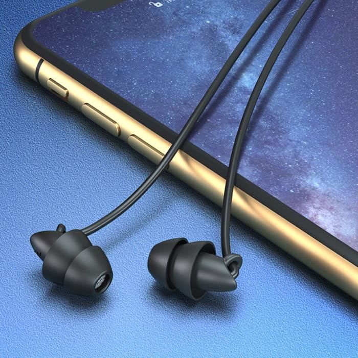HURRISE écouteurs stéréo pour dormir Écouteurs intra-auriculaires