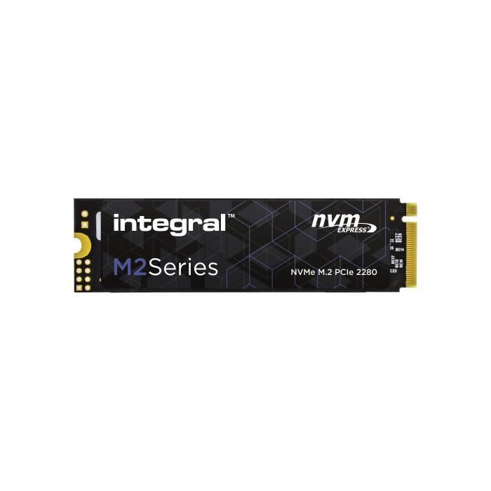 INTEGRAL - Disque SSD Interne - M2 SERIES M.2 2280 PCIE NVME- 1To (1000 Go) - M.2 NVMe PCIe Gen3x4 (INSSD1TM280NM2X)
