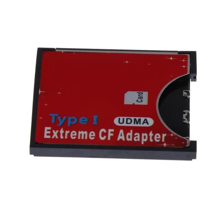 SeriousLECTEUR DE CARTE MEMOIRE EXTERNE 1 x adaptateur SD vers CF Cdiscount Informatique