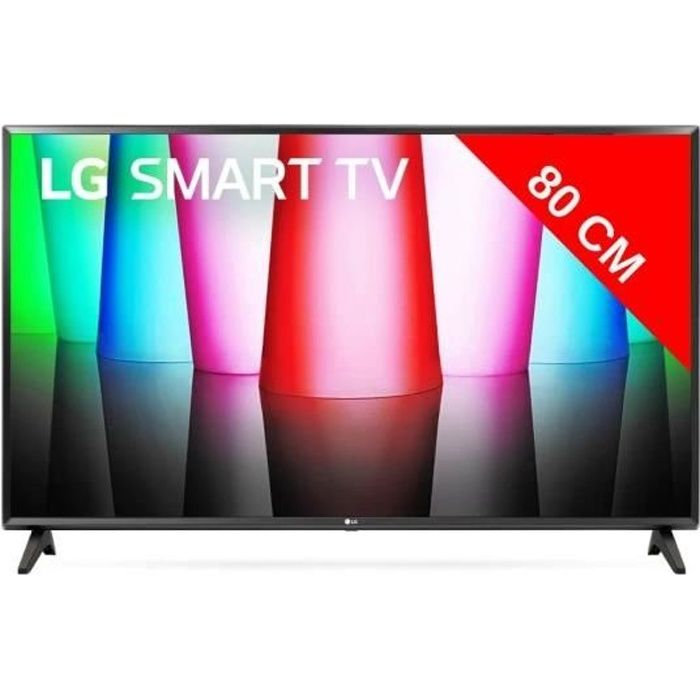 TV LCD LG 32LQ570B - 80 cm - Smart TV - 2 x HDMI - 1 x USB - Blanc