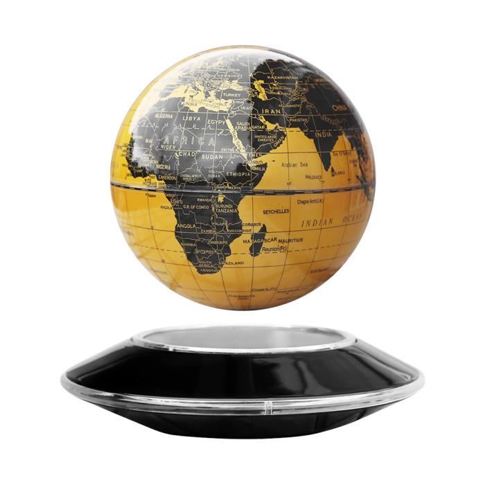 Globe flottant de lévitation magnétique 6 pouces anti-gravité flottant  rotation globe de globe d'éclairage de la te Beau - Cdiscount Jeux - Jouets