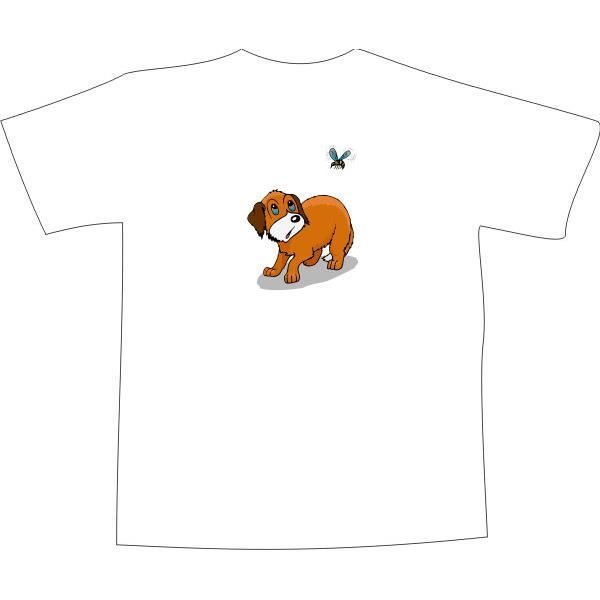 T-Shirt E924 Belle T-shirt imprimé coloré XXL blanc - Cartoon 