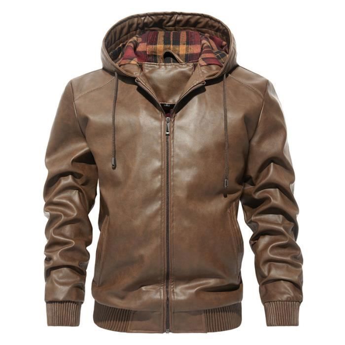 Blouson cuir luxe online