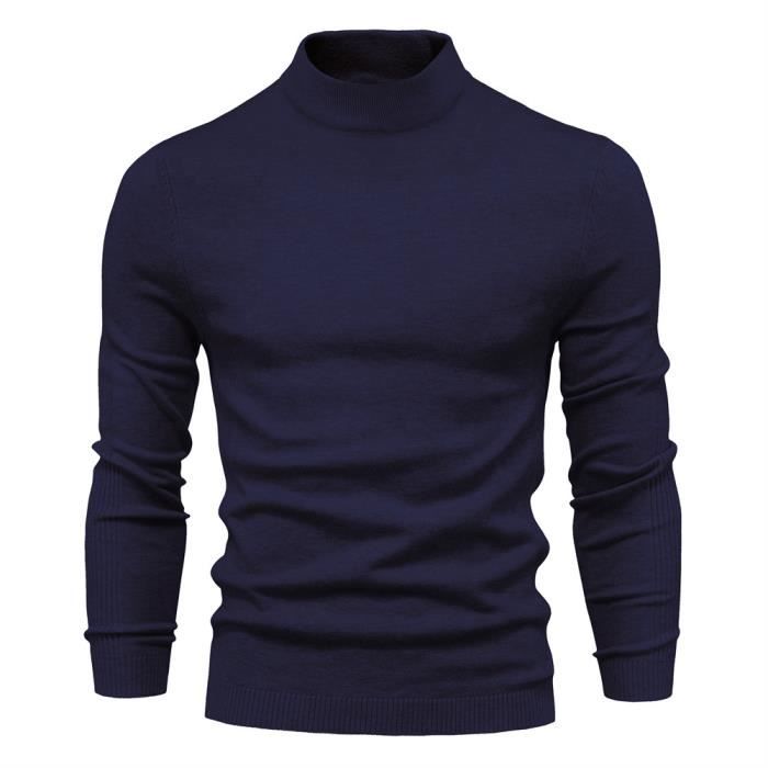 Funmoon Pull Homme Marque Luxe Dégradé De Couleur Pour Pullover Homme  Chandail