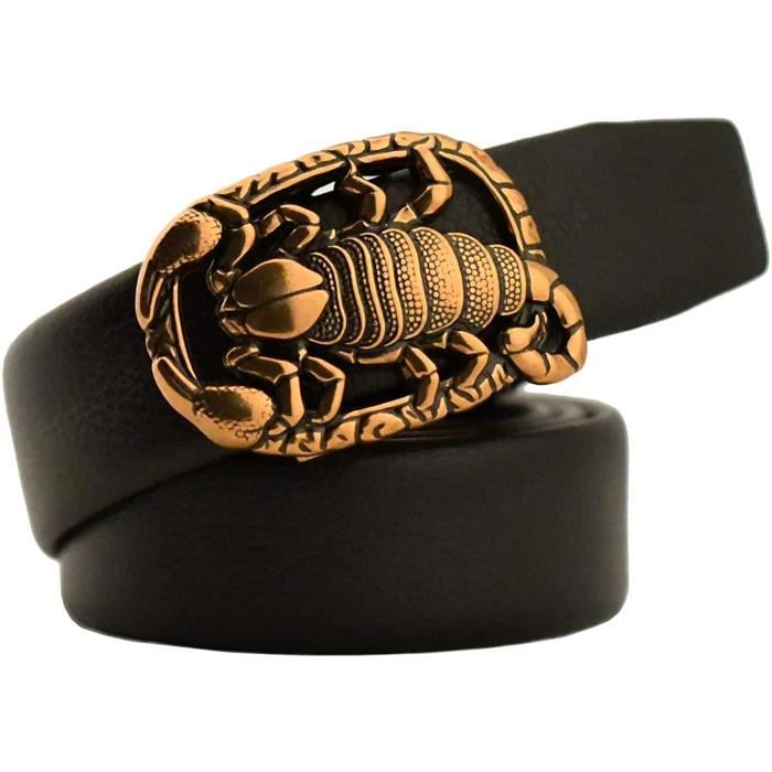 Boucle De Ceinture Rétro Dragon Métal 35mm - 1 Pièce, Noire, Cliquet, Neuf Avec étiquettes