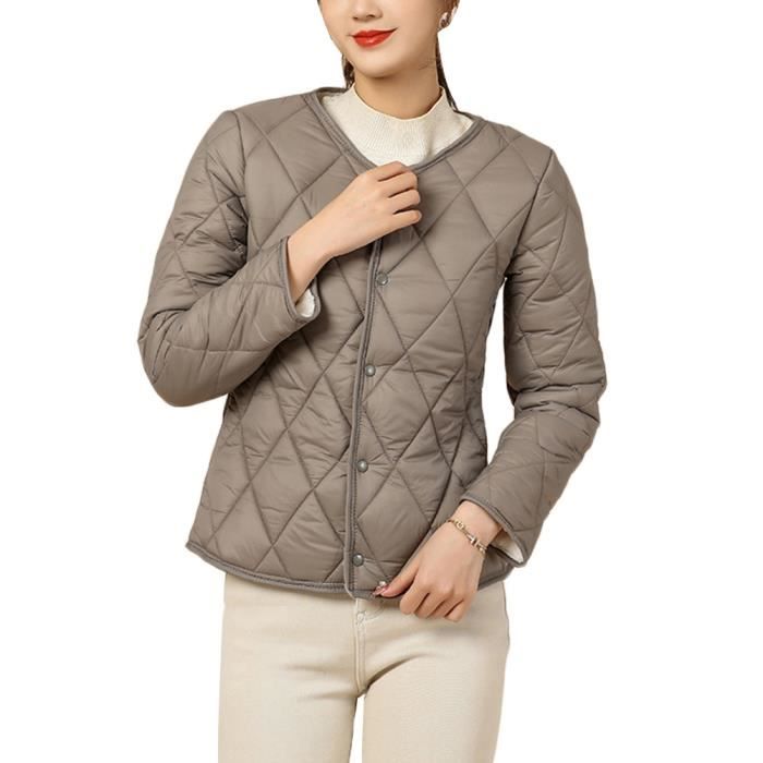 Doudoune Femme Ultra Légère Et Compressible | Veste Duvet Chaud Hiver | Coupe-Vent, Respirante | Pour Randonnée, Voyage, Quotidien