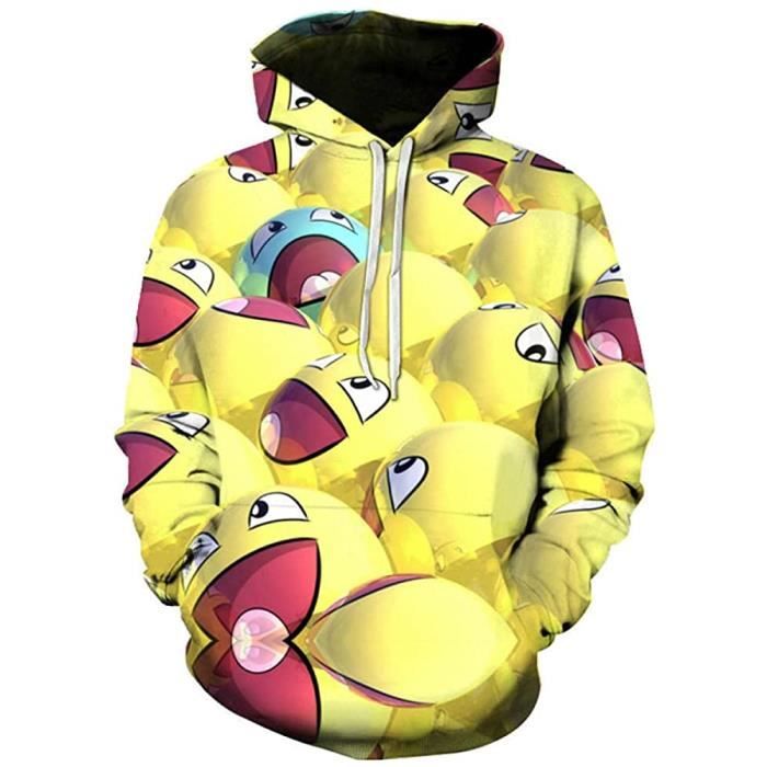 Sweat-shirt à Capuche 3D Venom - Taille 3XL (T44), Blanc, Homme/femme - Neuf Avec étiquettes